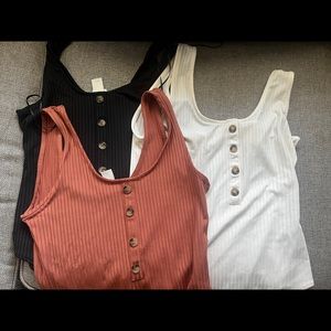 Set of 3 H&M bodysuits
